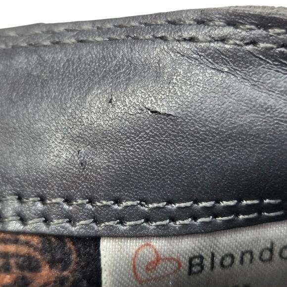 Blondo Villa Waterproof Gray Suede Ankle Booties Side Zip Women’s 8.5 - Picture 10 of 12